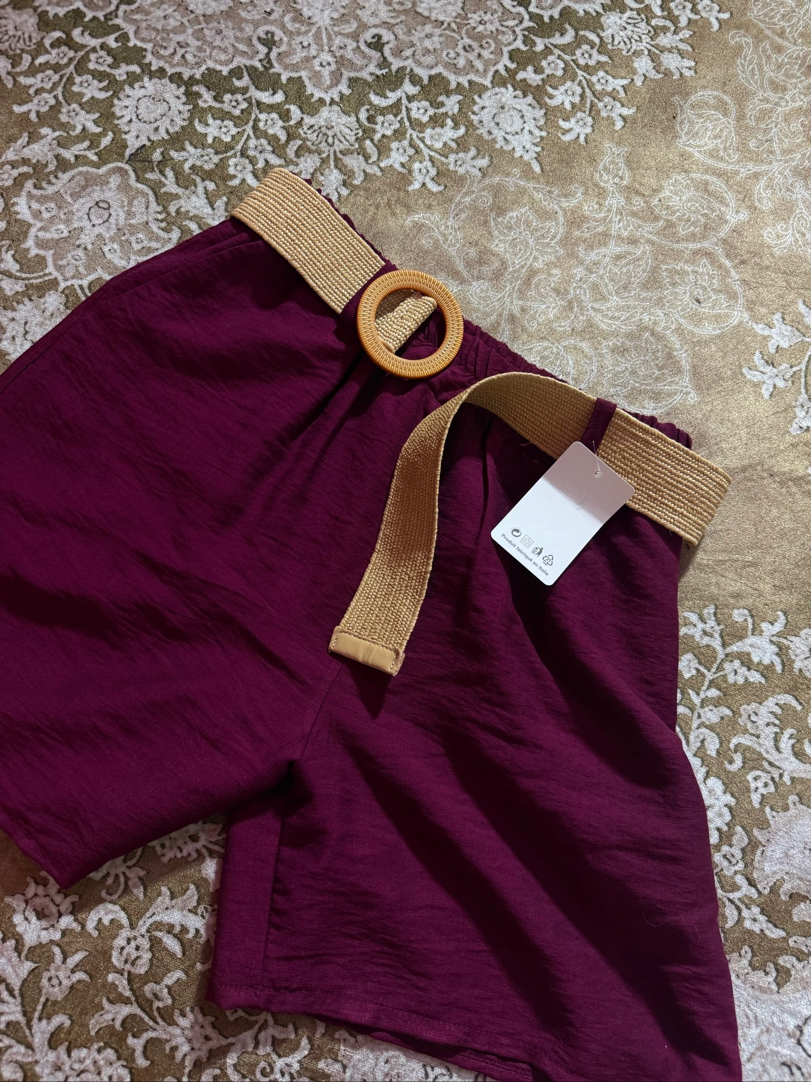 Korte violette zomerbermuda – photo 9
